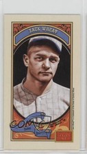 2014 Panini Golden Age Mini Hindu Red Back Zack Wheat #32 HOF 0a1