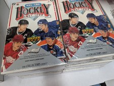 Lot of 4 - 1991-1992 Upper Deck Hockey Wax Boxes Factory Sealed Nice Boxes