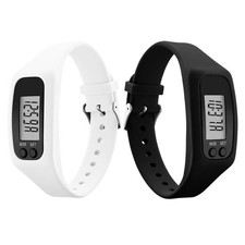 Waterproof Step Counter Watch Fitness Tracker Watch Calorie Distance Pedometer