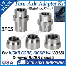 For KICKR Core,KICKR V4 (2018) Thru Axle Adapter Kit Fit Shimano-style &SRAM XDR