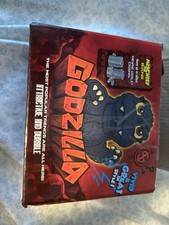 Toho Godzilla Piggy Bank Coin Box LED Sound Gimmick Moving Figure Japan F S