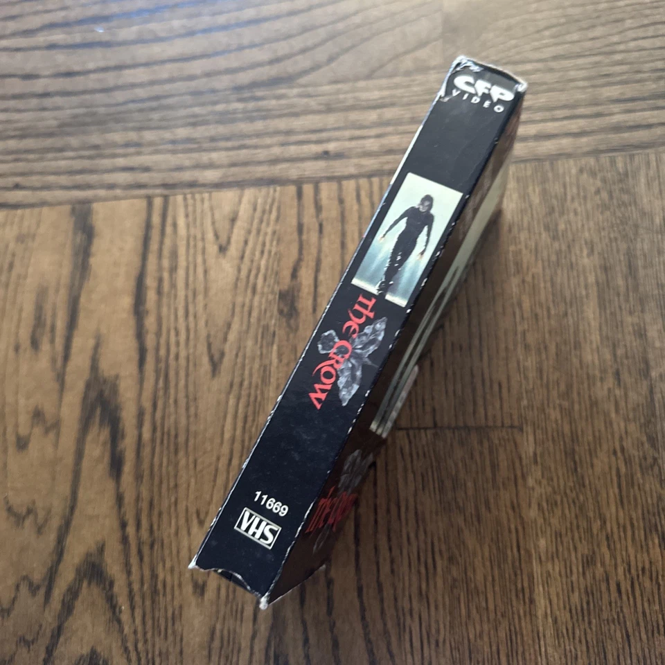 The Crow (VHS, 1994, Special Edition) Brandon Lee Rare Last Interview Tested Foto 3 de 4