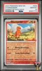 Charmander 004/165 Gamestop Exclusive 151 Pokemon PSA 10
