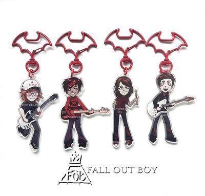 Fall Out Boy Acryl Schlüsselanhänger Schlüsselring unter dem Korkbaum
