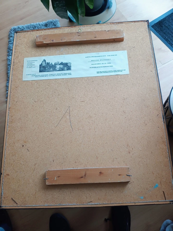 Gemälde von Schmieden Peter St.Ingbert - Bild 3 von 4