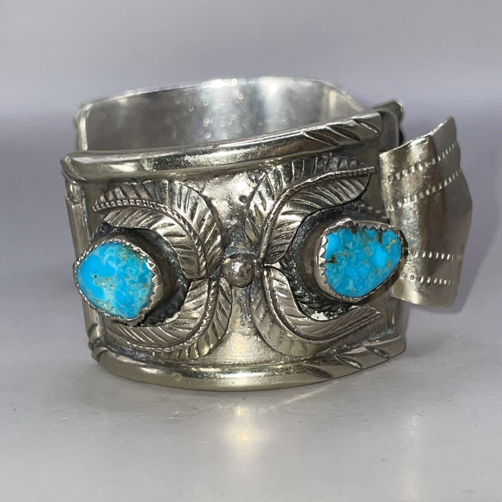 Native American Turquoise Set Solid Sterling Silv… - image 3