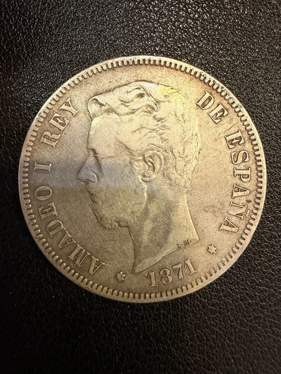 1871 Year Spanish Coins for sale | eBay