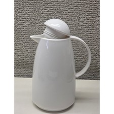 Tupperware White Thermal Carafe Pitcher 1.0L Vacuum Insulated Coffee Server 920