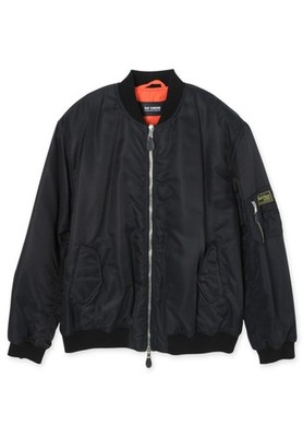 RAF Simons klassische Bomberjacke mit freistehendem Print 40393603