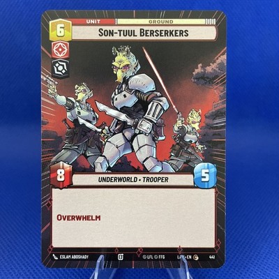 Son-tuul Berserkers (Hyperspace) Common A Lawless Time 441 NM