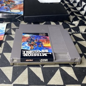 Nintendo NES Mission: Impossible Game in Original Box 1990 CIB - Tested/Works