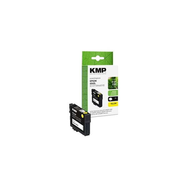KMP Patrone Epson 604XL (T10H4) Yellow 350 S. 5Ml Remanufactured-image