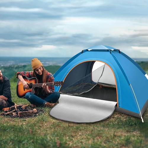 2-3 Man Automatic Instant Double Layer Pop Up Camping Tent Waterproof Outdoor UK - Picture 5 of 16