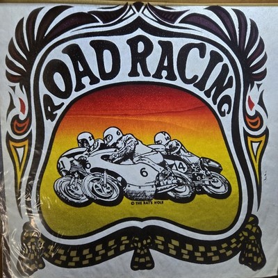 Vintage Porter's Roach Iron-On Decal Motorcycle The Rat's Hole Road Racing 70s