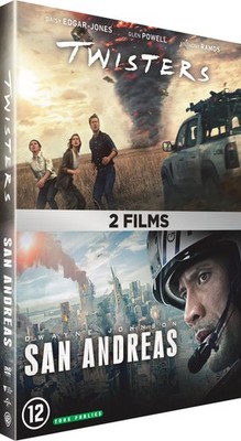 Twisters + san andreas (DVD) Lee Isaac Chung Glen Powell Brad Peyton (UK IMPORT)