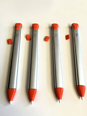 Logitech Crayon Digital Pencil Eingabestift für iPad - ohne Schutzkappe