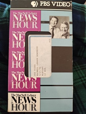 September 7, 1994 MacNeil/Lehrer Newshour  (VHS, 1994) PBS Home Video