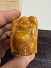Rare Vtg. Chinese HK Export Russet Skin Shoushan Stone Seal — photo 6