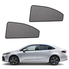 Toyota Corolla Rear Window Shades 2019-2024 Baby Pets UV Heat Sunshade