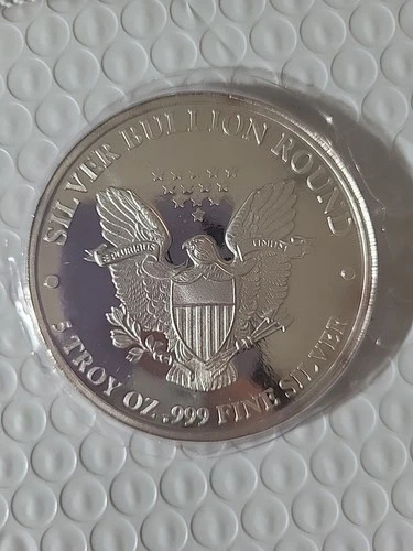 2016 Walking Liberty Silver Eagle 5 oz Round Sealed .999 Fine Silver