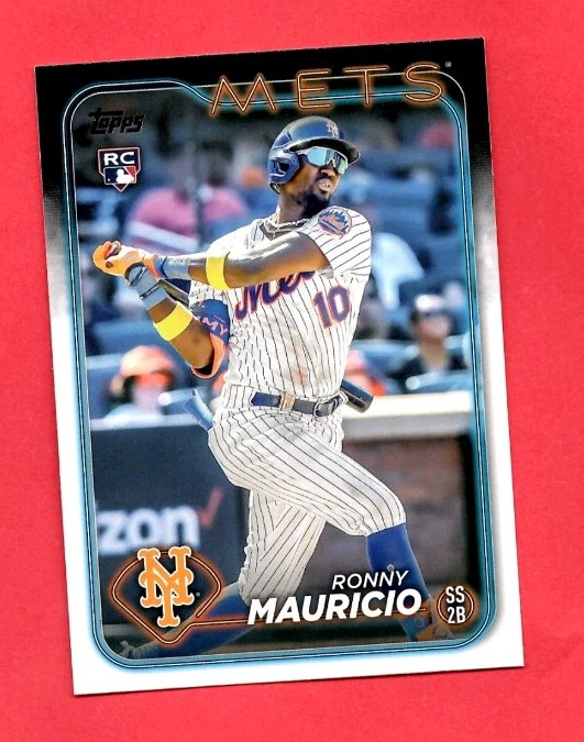 🔥2024 Topps Series 1 - #224 Ronny Mauricio (RC) - New York Mets 🔥