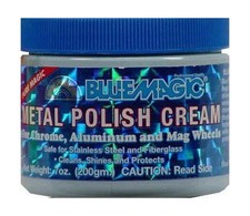 Blue Magic Metal Polish Cream For Chrome & Aluminum 7 Oz.