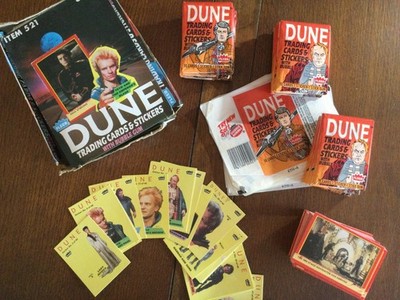 1984 Fleer Dune Movie Base Card set 1-132 + unopened Packs + box