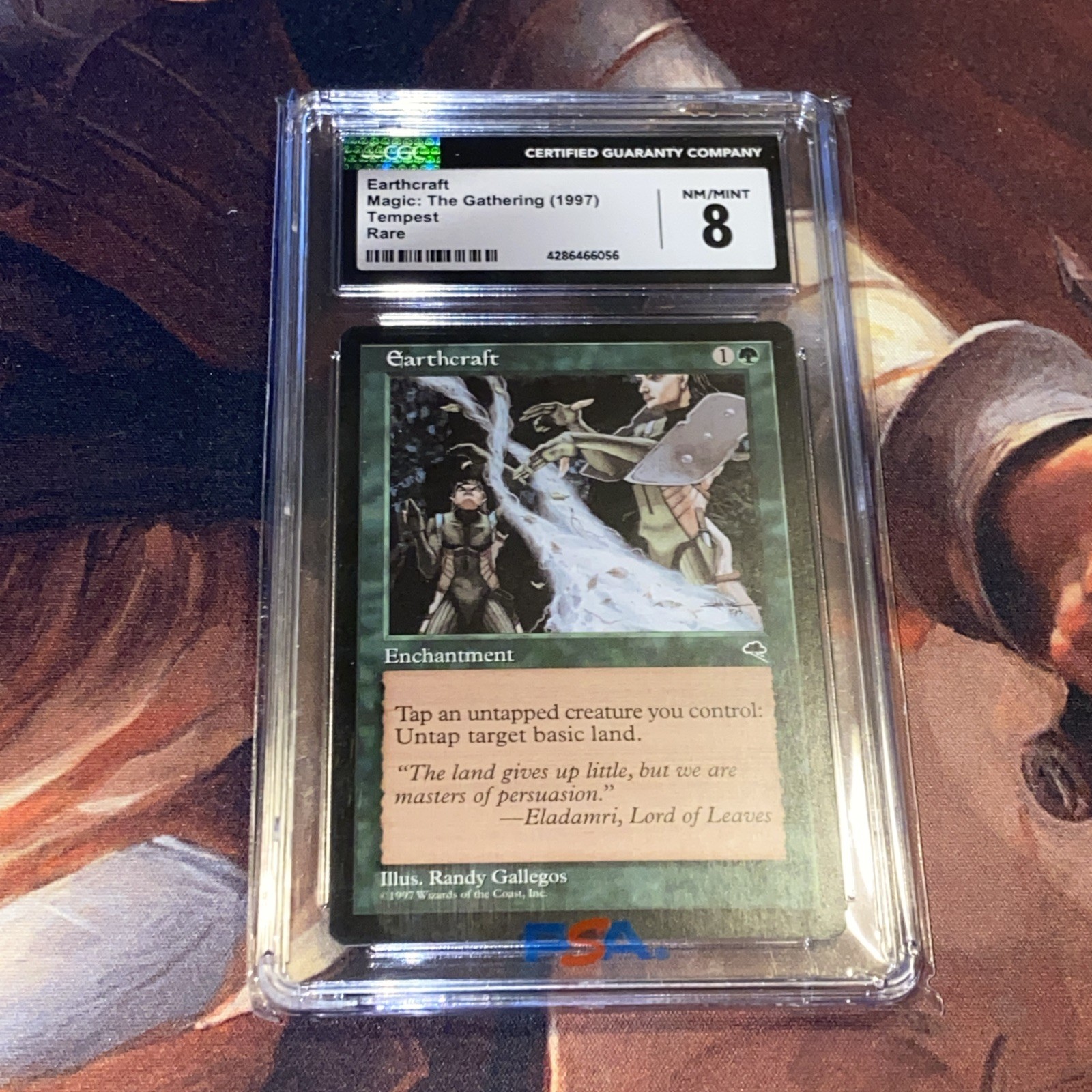 Earthcraft X1 Mtg Tempest Nm CGC 8