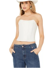 Boot Barn X Understated Leather Women's Louise Leather Bustier - WTOP105411