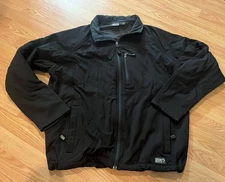 Dri-Duck DDX Weather Resistant Jacket Mens XL Black Full Zip Coat