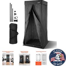 Portable Vocal Booth 6.56 ft - Echo-Free Recording Studio with Travel Bag