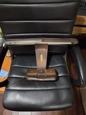 Vintage Industrial Moe Light 1950s USA Airplane Wing Desk Lamp Art Deco WORKS!