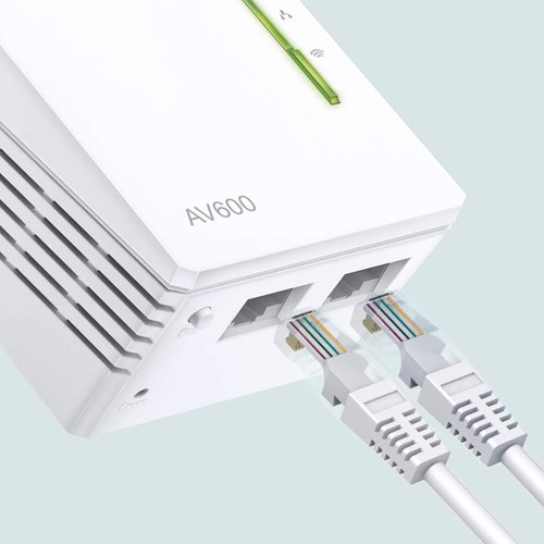 TP-Link TL-WPA4220 2-Port Add-On Powerline Adapter, Range Extender, Broadband/Wi - 第 7/7 張圖片