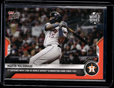 Martín Maldonado - 2021 MLB Topps Now #1032 Red 01/10 Parallel Houston Astros