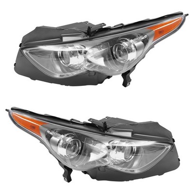 For 09-17 INFINITI FX35 FX37 FX50 QX70 Xenon/HID Headlamps Left+Right Headlights