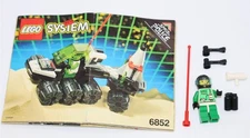 LEGO 6852 Space Police II Sonar Security - Figure / Parts / Manual 
