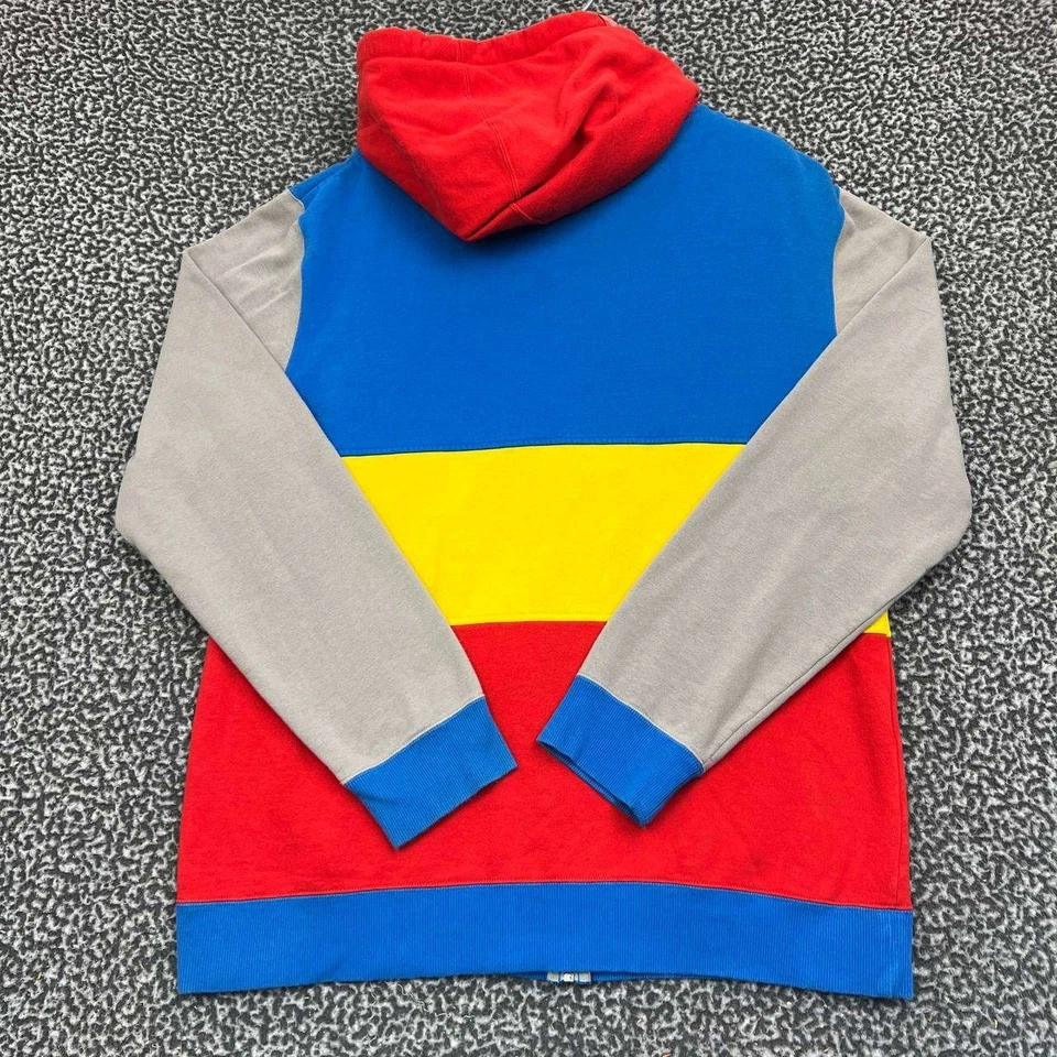 Neff Sudadera con Capucha Hombre Grande Bloque de Color Cremallera Completa Manga Larga Bolsillo Exterior L Foto 2 de 4