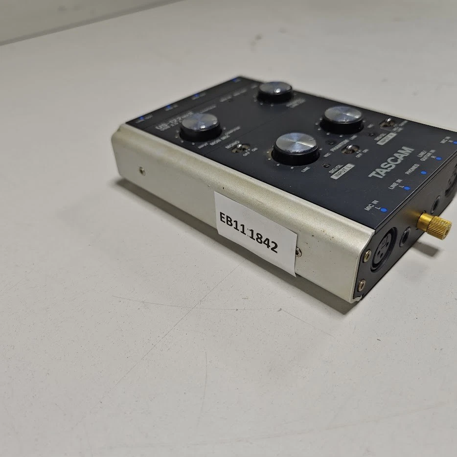 Tascam US-122MKII USB Audio/Midi Interface - Für Teile / Reparatur - Bild 3 von 4