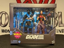 GI JOE CLASSIFIED 223 SNAKE EYES KIM JINX ARASHIKAGE NINJA FORCE 2PK