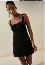 Free People Little Loca Mini Black Dress Size M