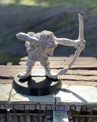 Warhammer The Old World Orc Archer Citadel Games Workshop Metal