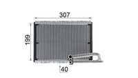 Mahle Verdampfer, Klimaanlage AE 121 000P