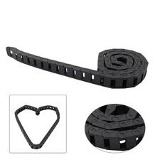 10x15mm Plastic Drag Chain Cable Wire Carrier CNC Router for 3D Printer Conduit