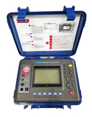 HV Insulation Resistance Tester with Rated voltage 100/250/500/1000/2500/5000V