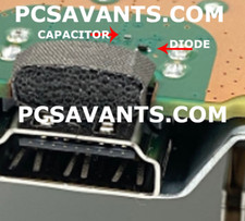 PS5 PlayStation 5 HDMI port FULL CIRCUIT Bottom of board CFI-1000 CFI-1100