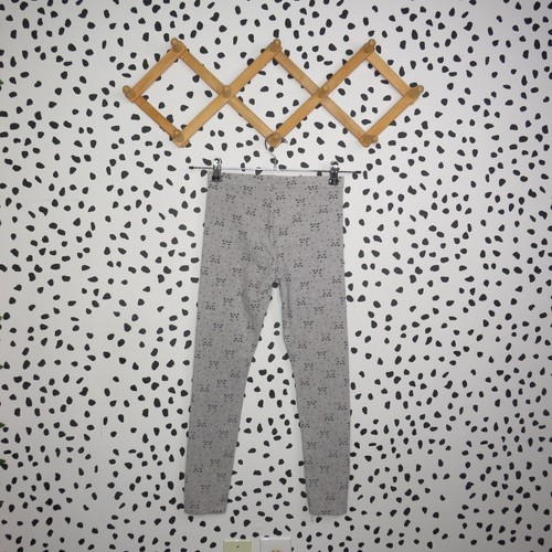 Wonder Nation Gray Cat Print Girls Leggings Plus Size Large - Picture 3 of 5