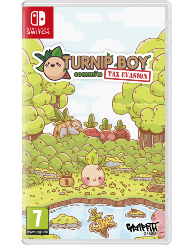 Turnip Boy Commits Tax Evasion Nintendo SWITCH Neuf - Afbeelding 1 van 10