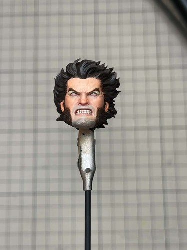 1/12 Painted Customized Wolverine Head Carved Fit 6'' ML Action Figure - Picture 8 of 8