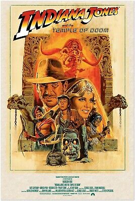 Indiana Jones and Temple of Doom - Movie Poster - US Version #2