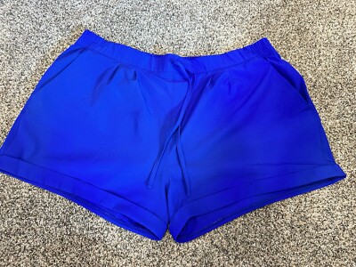 ★★Adairs★★ xxenia graphic shorts blue IU2508 XMMSWDLA Men's Graphic Color Block Cool Shorts Drawstring